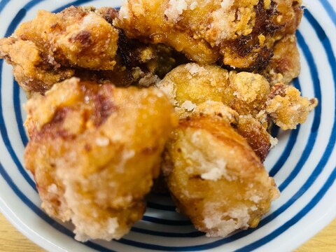 にんにくとしょうが多めのからあげ